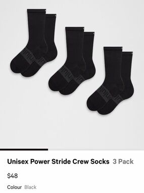 lululemon athletica Power Stride socks